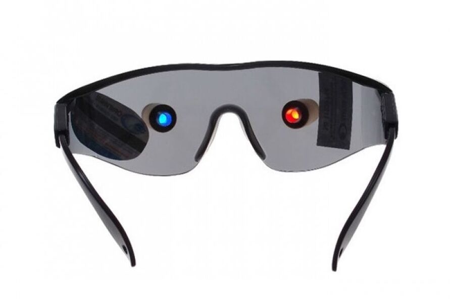 Visual correction glasses