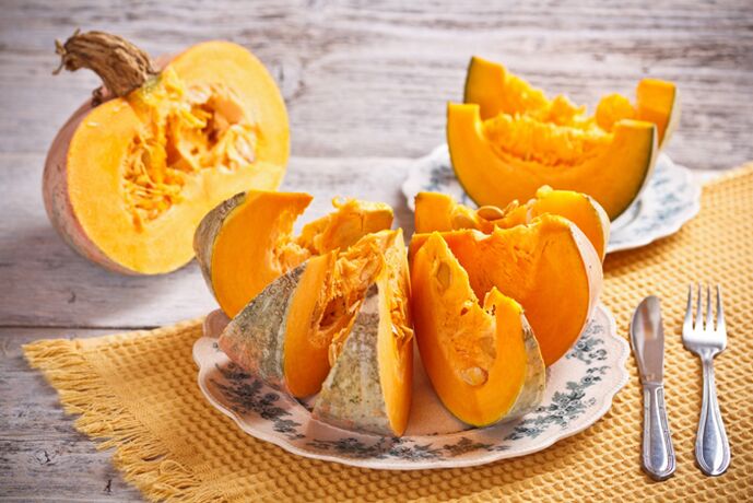 pumpkin to restore vision